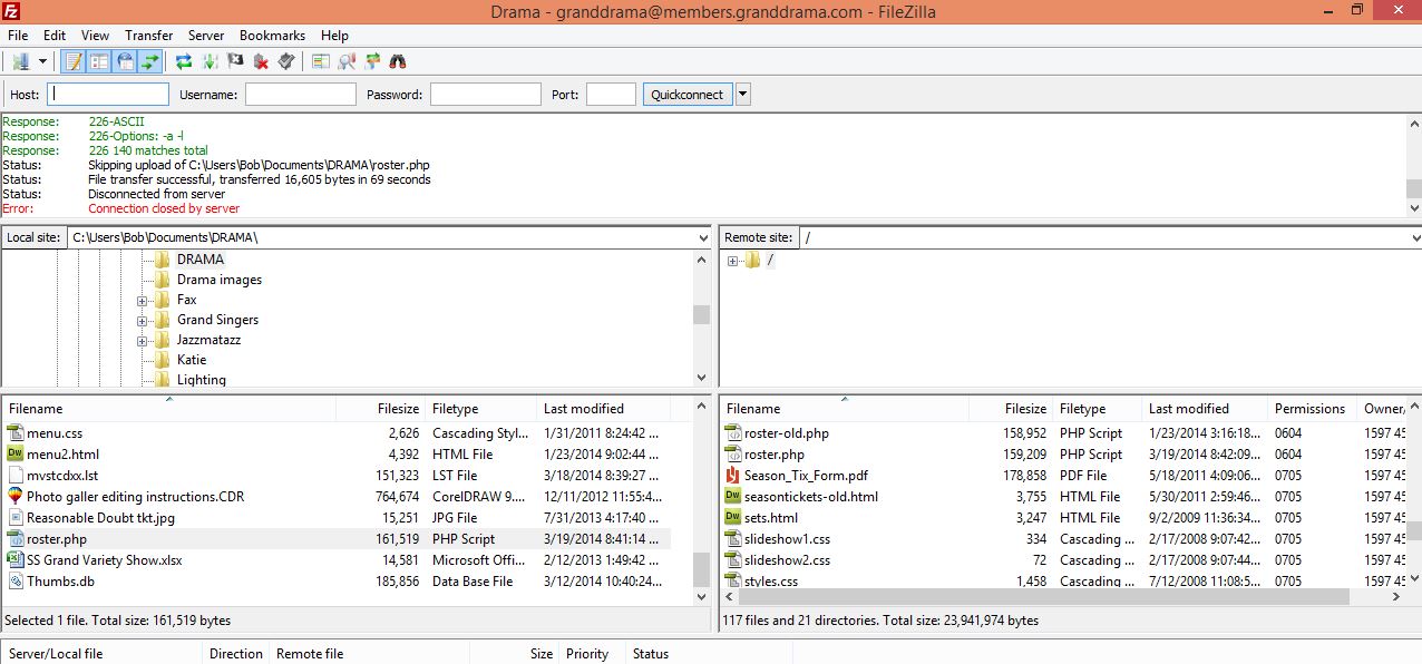 More than 10 files upload filezilla show all table data mysql workbench